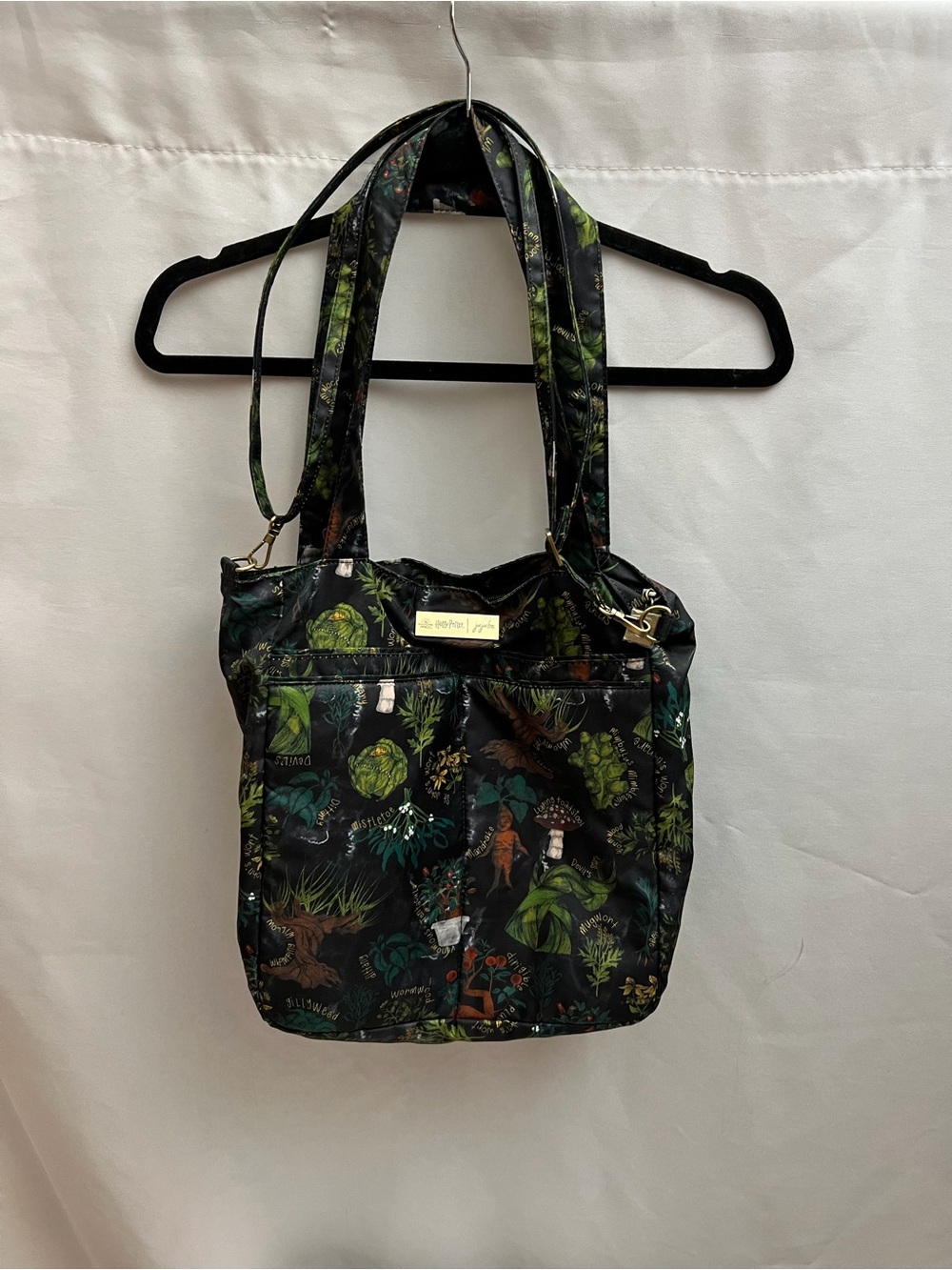 JuJuBe Harry Potter Herbology Be Light Tote Bag Convertible Crossbody Botanical